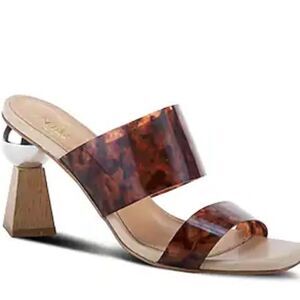 Azura European Luxury Brown Dashing Sandals 39=9